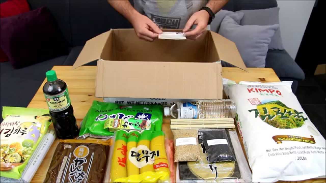 Co jest potrzebne do zrobienia sushi w domu cz. 1 | RobimySushi.com