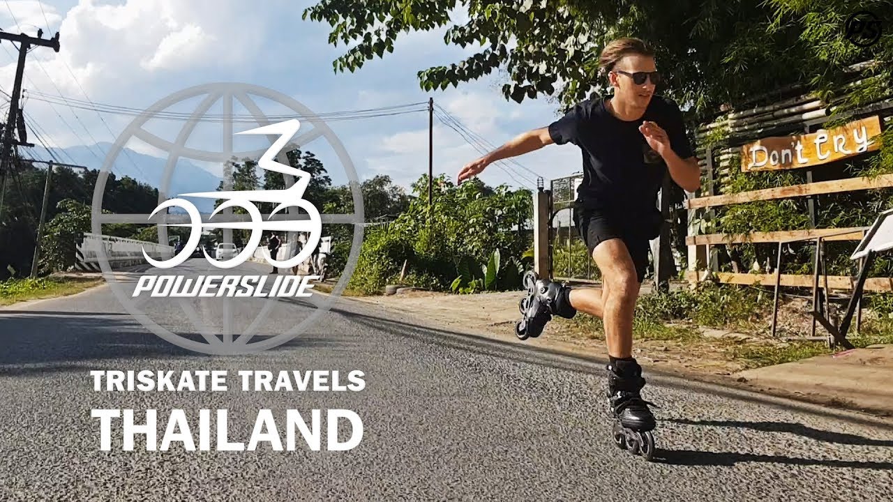 Triskate Travels Thailand - Powerslide Inline Skates