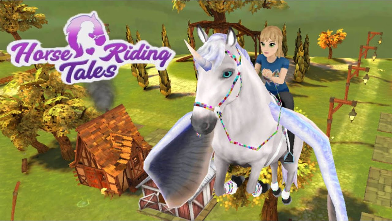 Приручаем нового белого аликорна и проходим 35 уровень 🌺 Horse Riding Tales