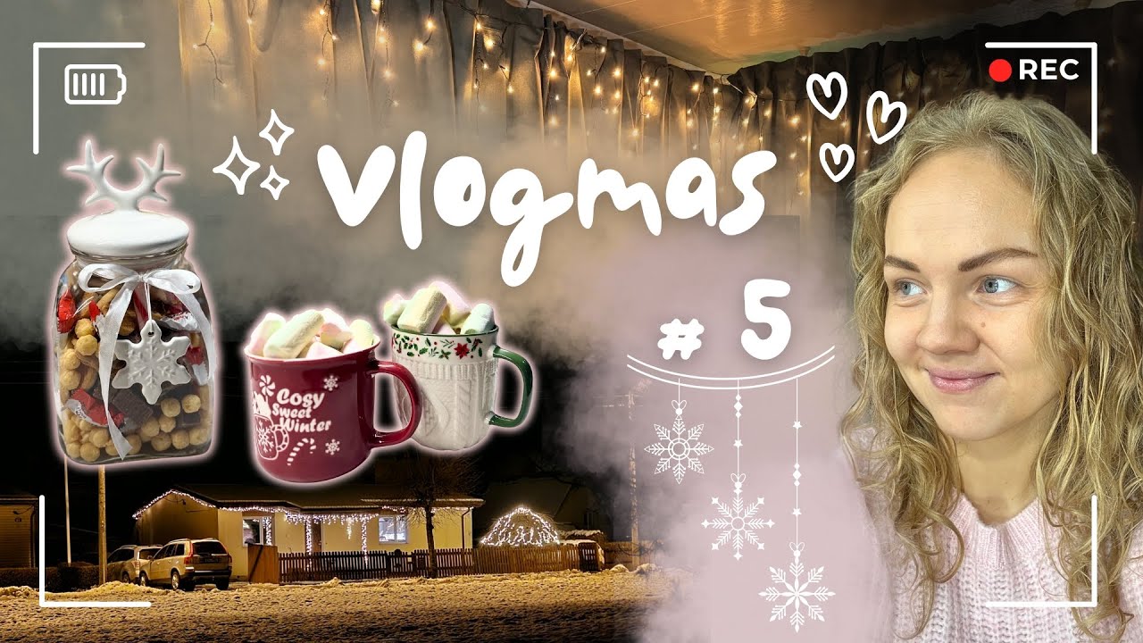 VLOGMAS #5 | Sorteerin beebi riideid, rets üleväsimus, teen nostalgilist makaroni-piimasuppi