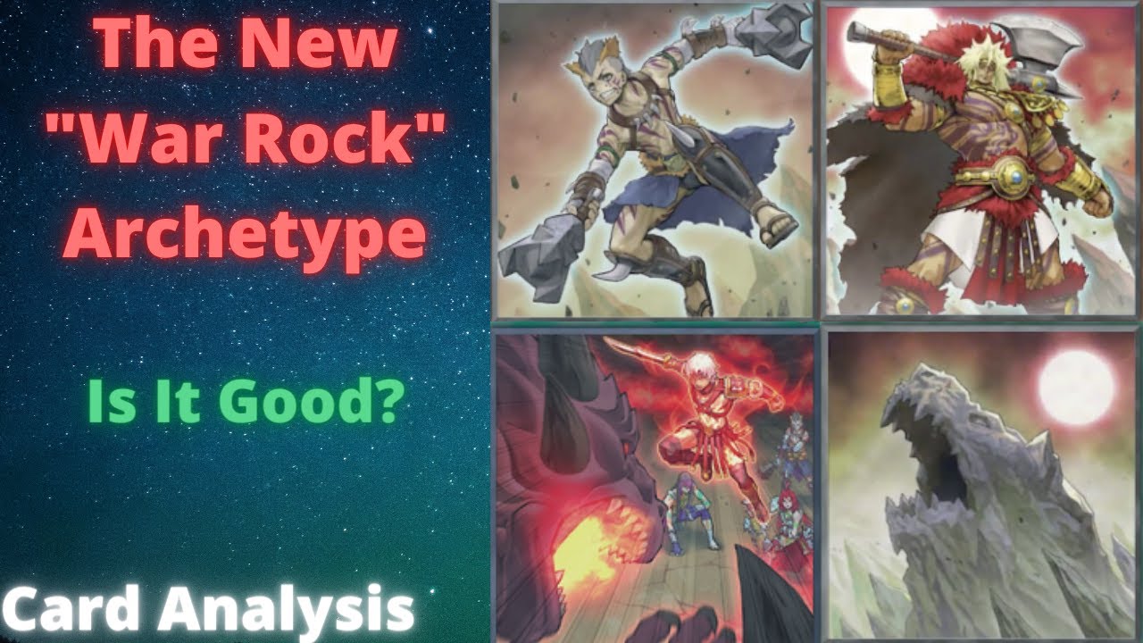 Yu-gi-oh The New War Rock Archetype!!! Is It Good? Card Analysis