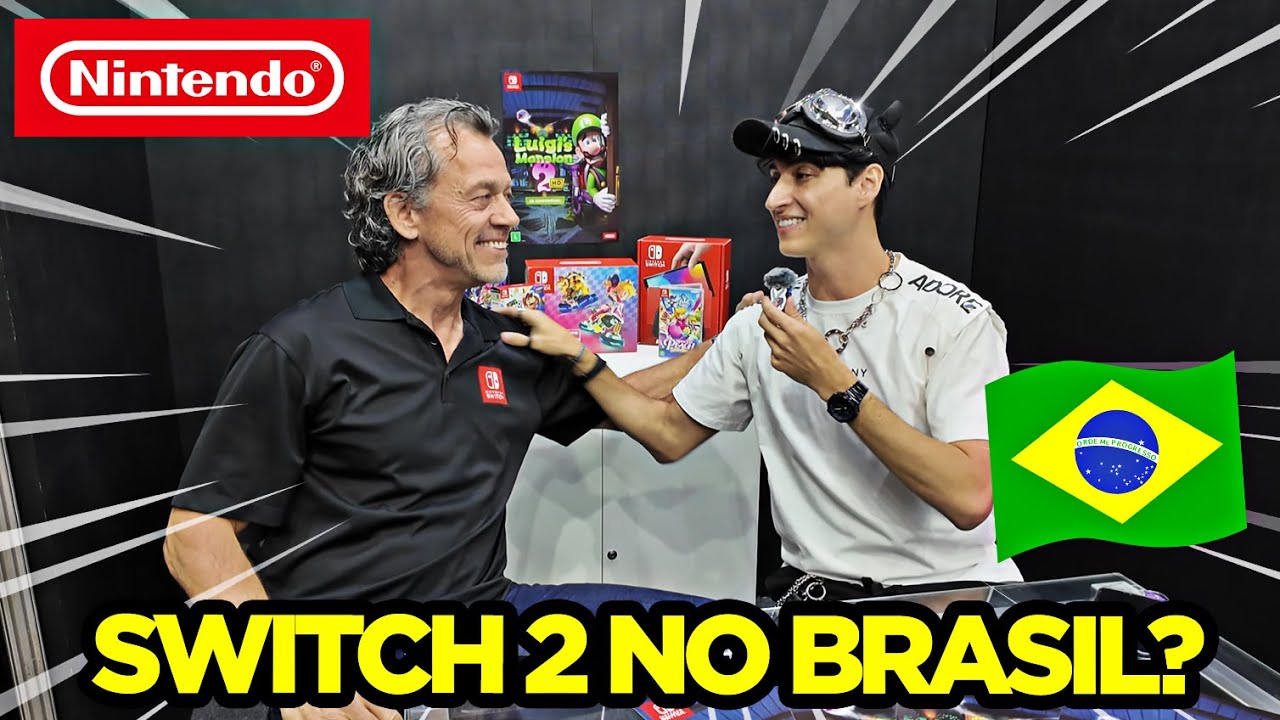 Nintendo responde sobre Switch 2, Novos Jogos e mais🇧🇷| Entrevista Bill Van Zill Gamescom Latam 2024