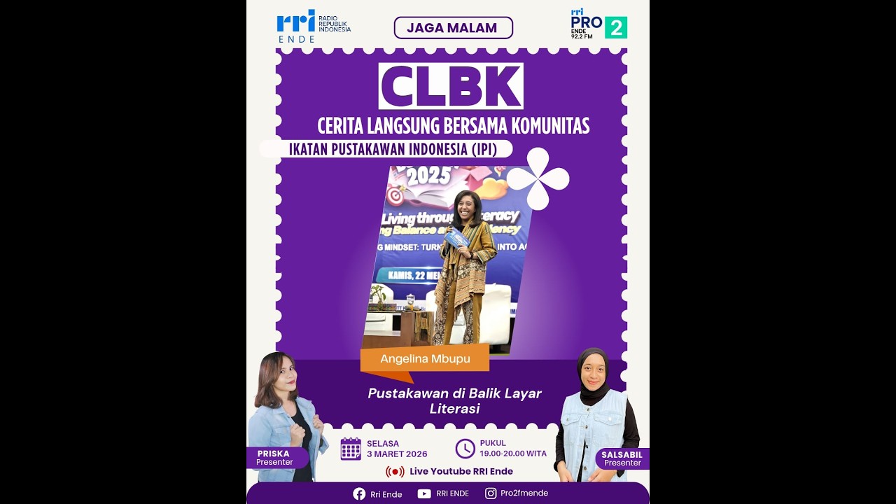 CERITA LANGSUNG BERSAMA KOMUNITAS 
