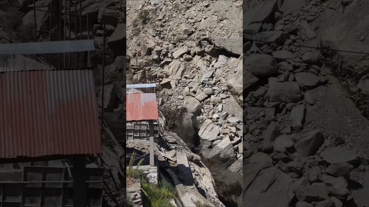 🚨 Nature's Wrath in Gilgit-Baltistan! Terrifying Flood Scenes 😱 | #Shorts
