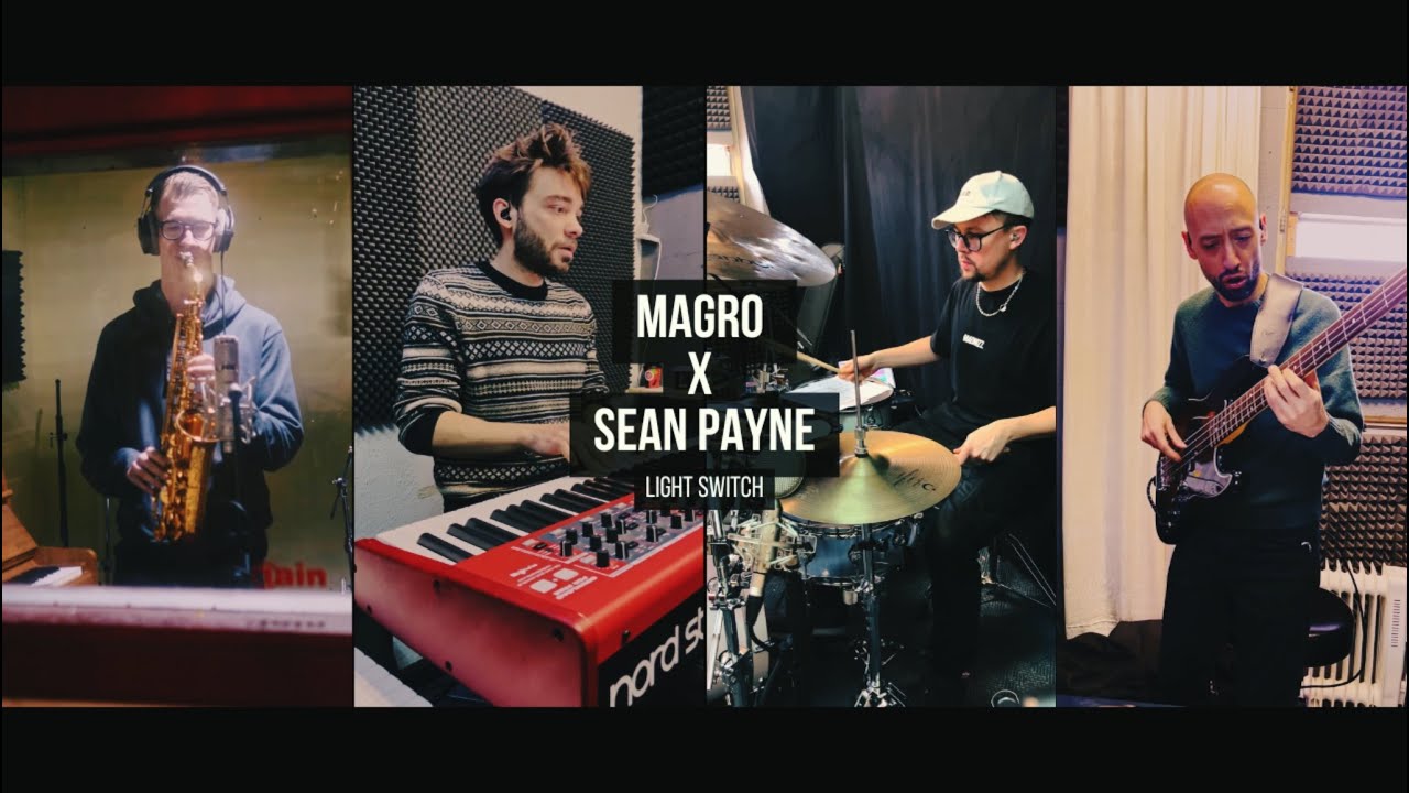 Magro - Light Switch (feat. Sean Payne) -  Studio Recording Session