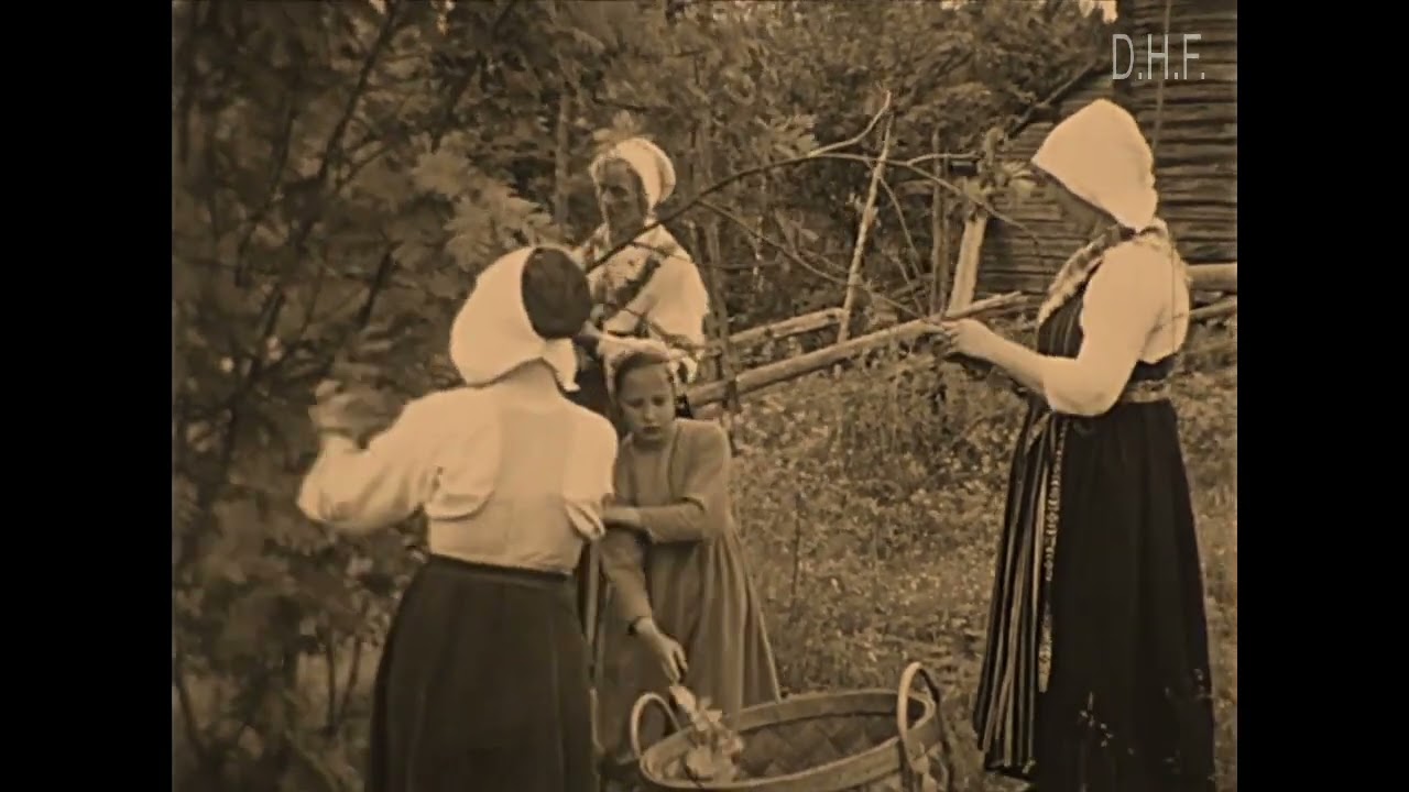 DJURAFILMER - Fäbodliv. Den öde fäboden (Björnberget), 1938,