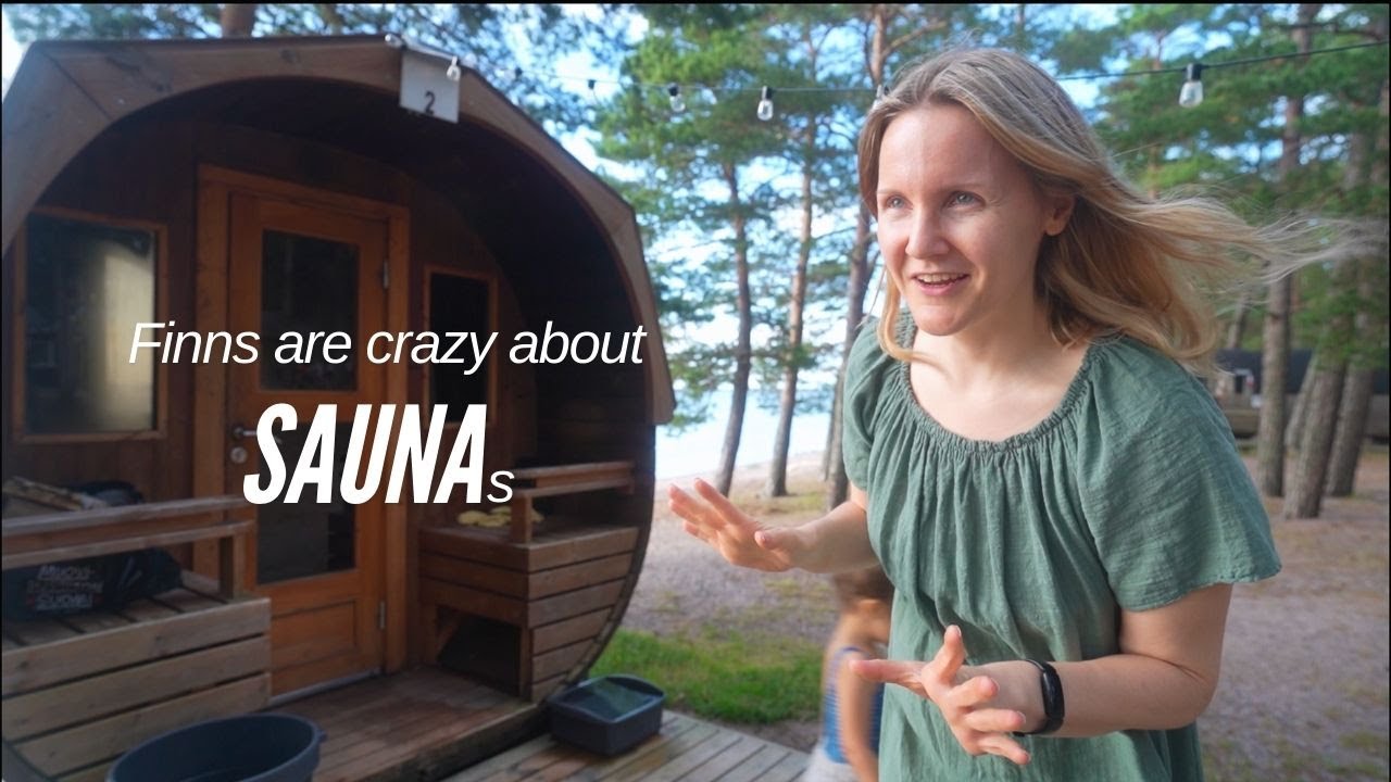 Our camping experience in Finland - visiting Hanko, sauna & swimming in the sea PART 1