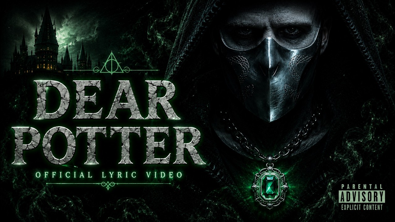 DEAR POTTER - The Letter Voldemort Never Sent | Rap Parody by WeGoTunes Studio (Lyric video)