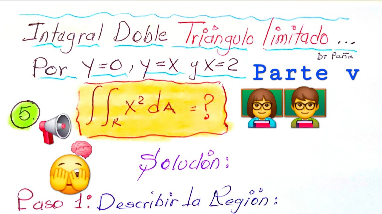 Integral Doble Triangulo Limitado