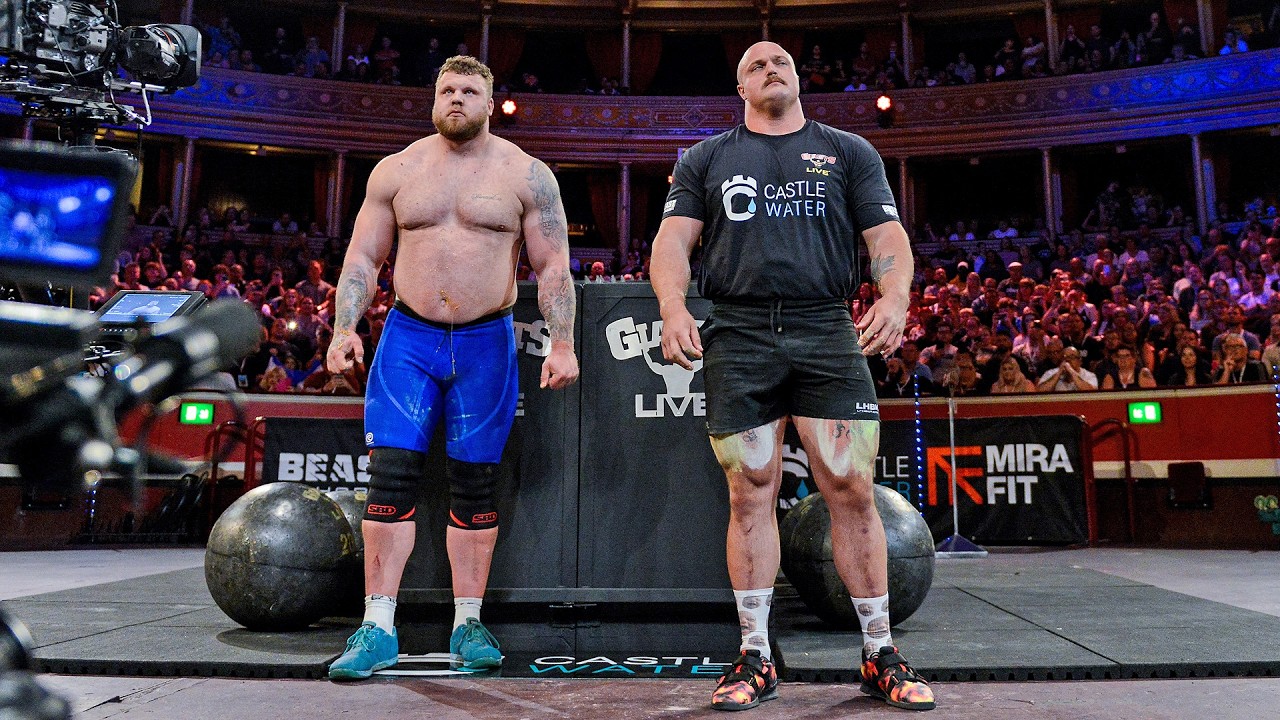 200kg/440lb CASTLE STONE | Final event at The Strongman Classic 2024
