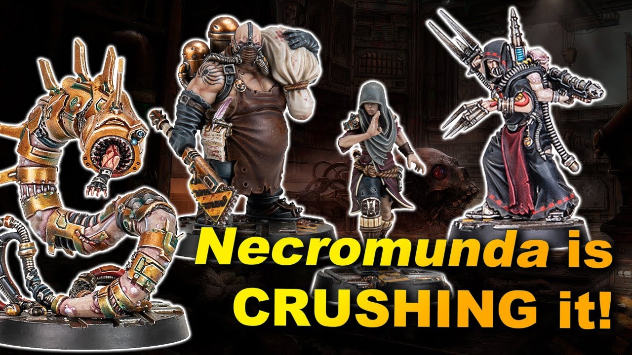 New Necromunda Models are CRUSHING it! An excited investigation in to Necromunda