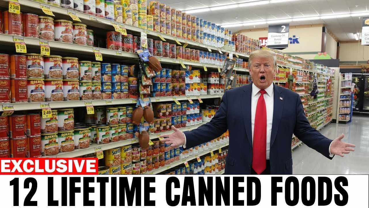 12 Canned Foods to Stockpile that NEVER Expire