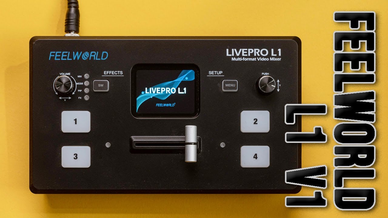 Budget Video Mixer Switcher with 2