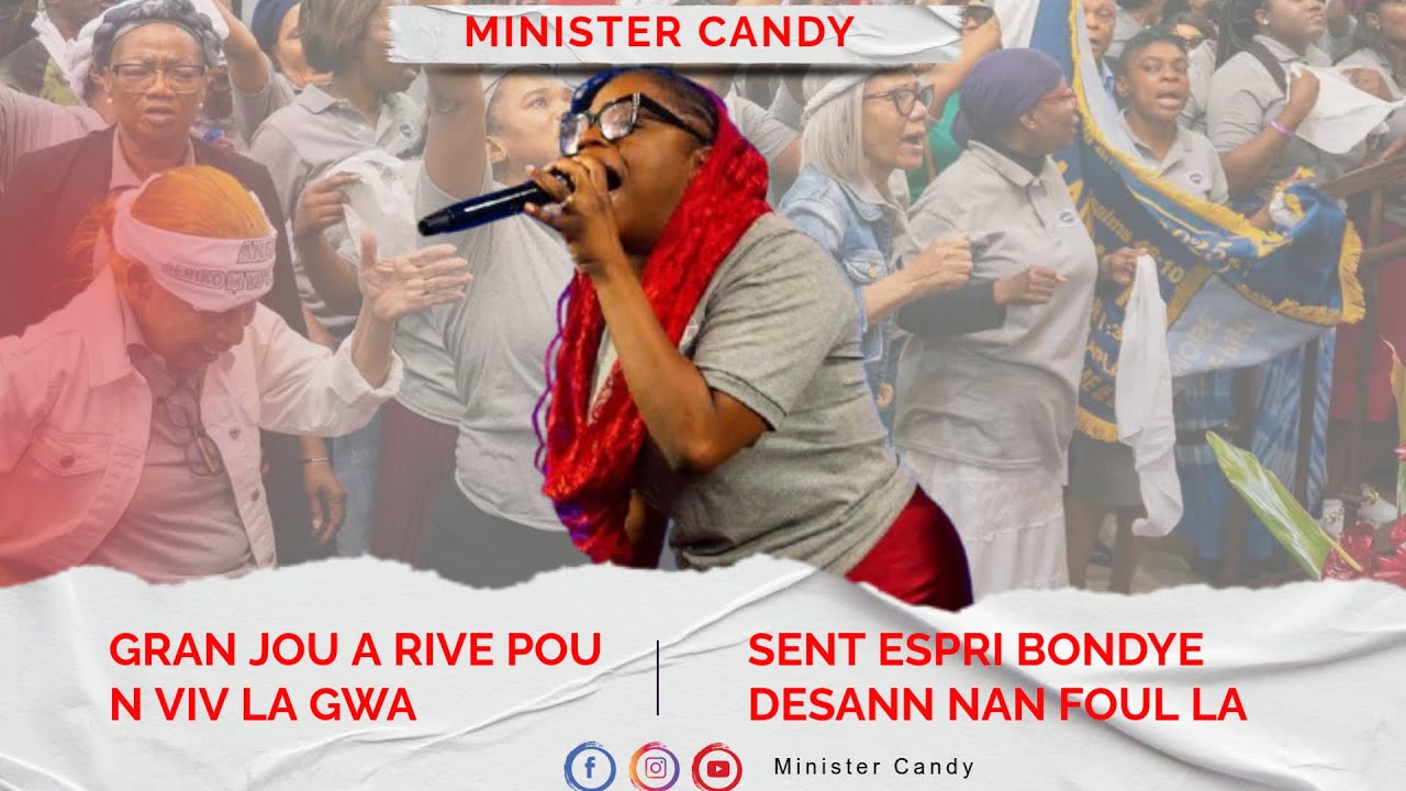 45 MINIT LOUWANJ | GRAN JOU A RIVE POU N VIV LA GWA/SENT ESPRI BONDYE DESANN NAN FOUL LA | M. CANDY
