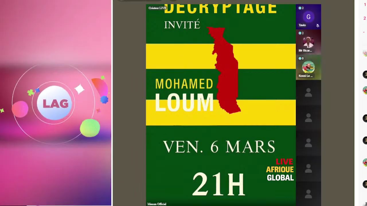 🔴 DECRYPTAGE : MOHAMED LOUM CRACHE SES VERITES A FAURE GNASSINGBE CHEZ MESSAN !!