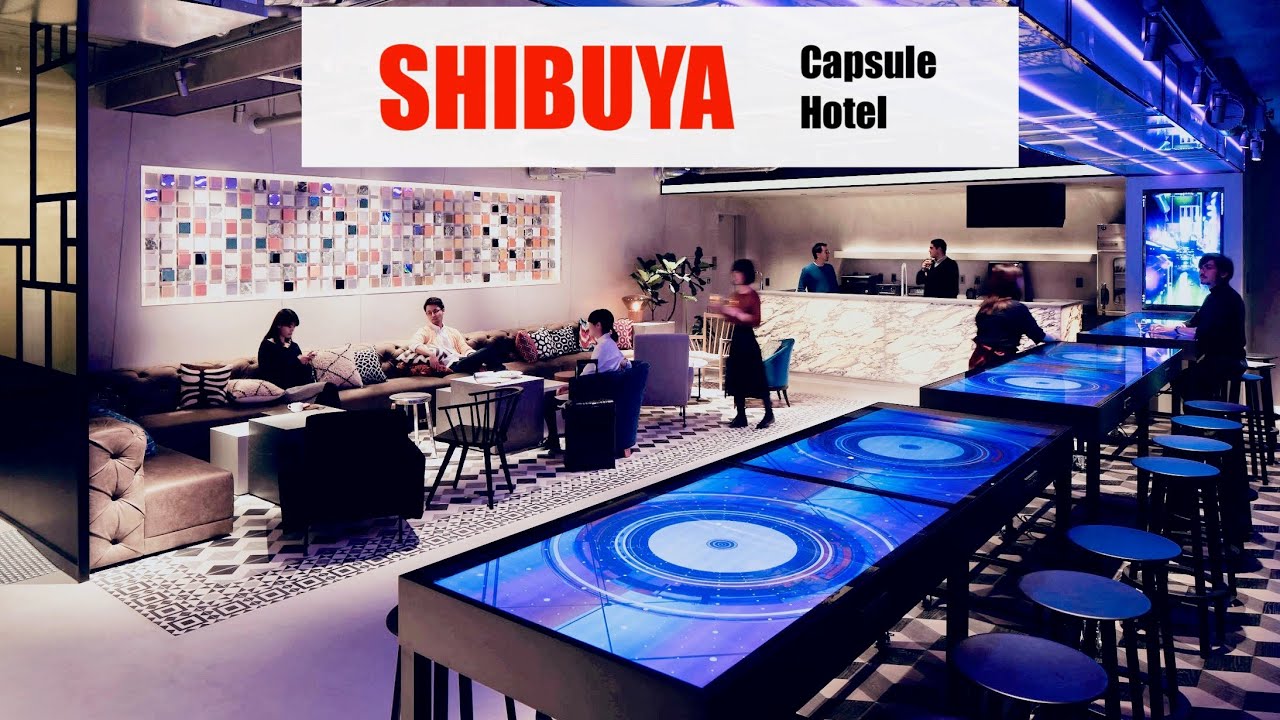Staying at an Ultra-Modern Capsule Hotel in Shibuya | The Millennials Shibuya