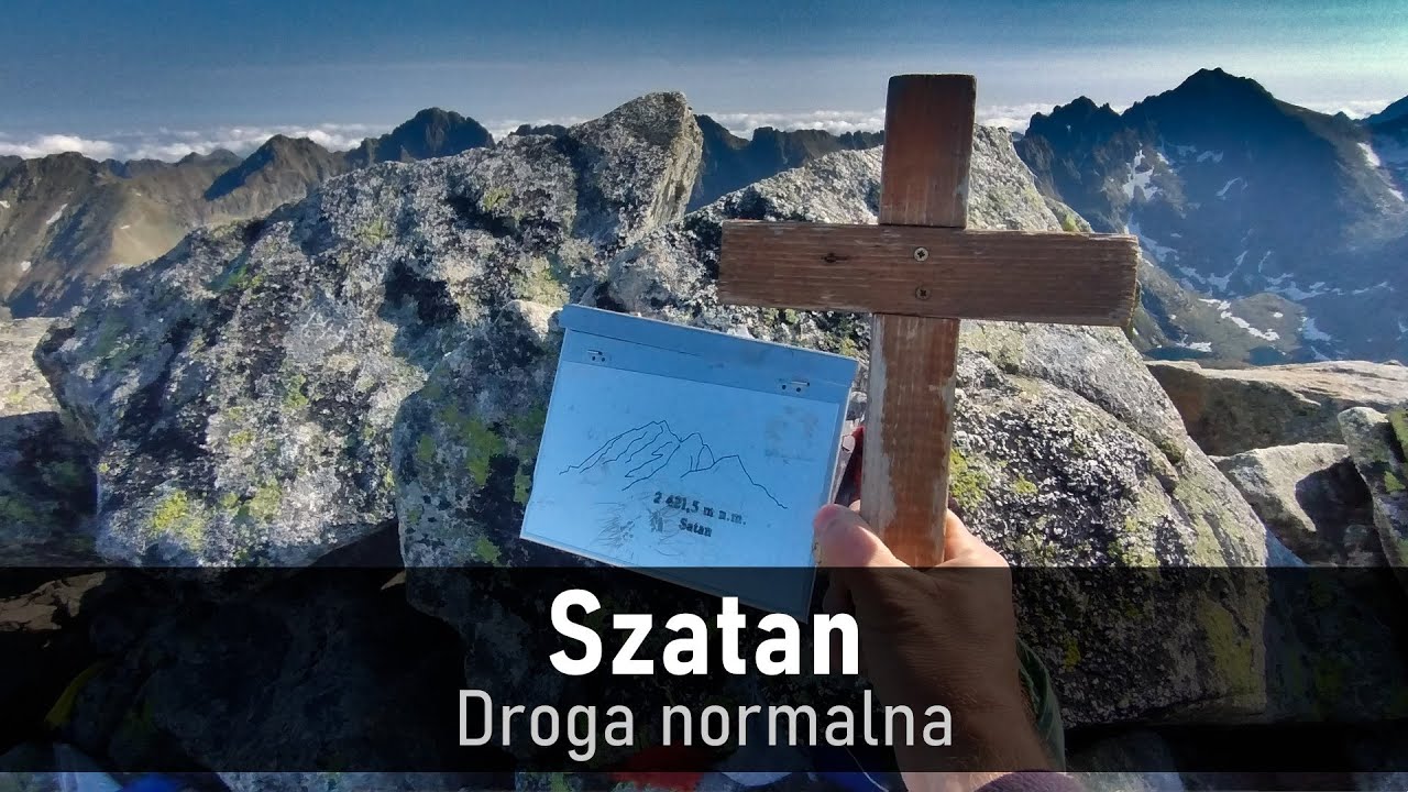 Szatan - droga normalna (od Doliny Młynickiej)