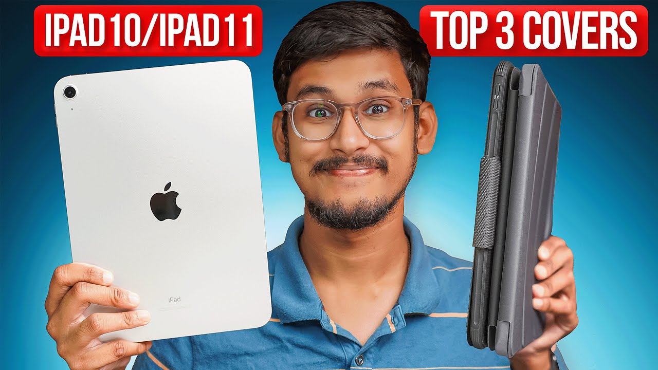 iPad 11 (A16) Covers || iPad 10th Gen Covers || iPad 10 Tempered Glass iPad 11 Gen Tempered Glass