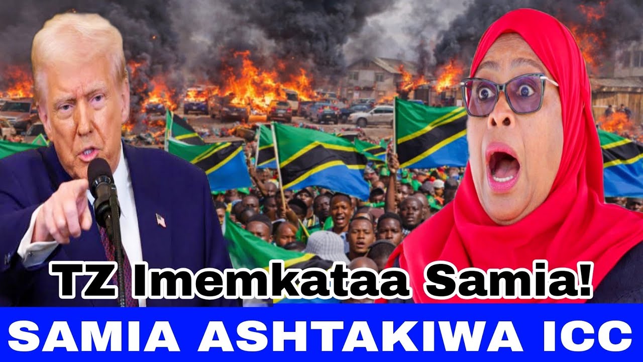 SAMIA  AJIPATA PABAYA 🚨 TRUMP AAPA KUMKAMATA SAMIA SULUHU na KUMSHTAKI ICC