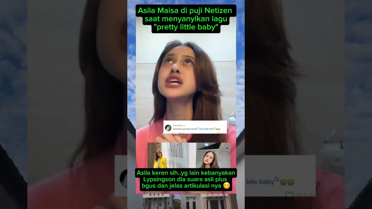 Asila Maisa di puji Netizen saat menyanyikan lagu pretty little baby #asilamaisa #asila #ramzi