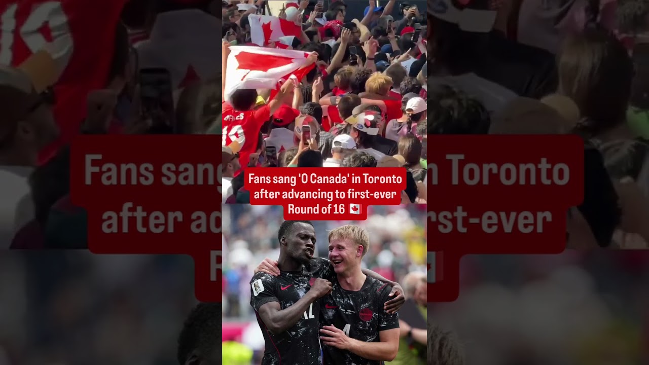 Canada Fans Belt Out 