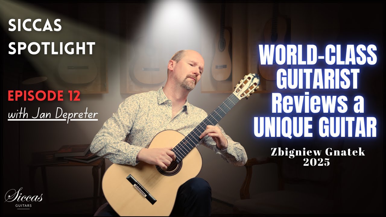 When a World-Class Guitarist reviews a Unique Guitar! | Siccas Spotlight #12 | Zbigniew Gnatek