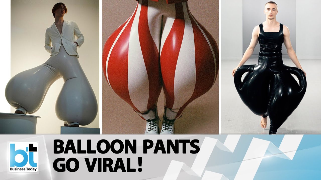 Indian Designer Showcases The Viral Balloon Pants At London Fashion Week
