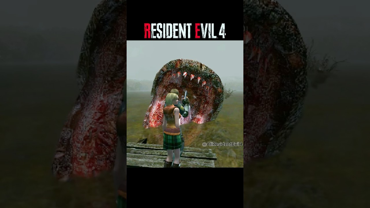 I LET DEL LAGO EATS ASHLEY 🤣🤣  | RESIDENT EVIL 4 (Classic)  #residentevil4  #gaming #res4