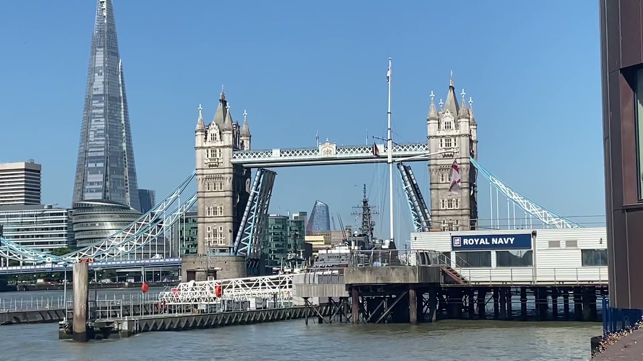 Japanese Navy Ship Kashima 3508 along the Thames