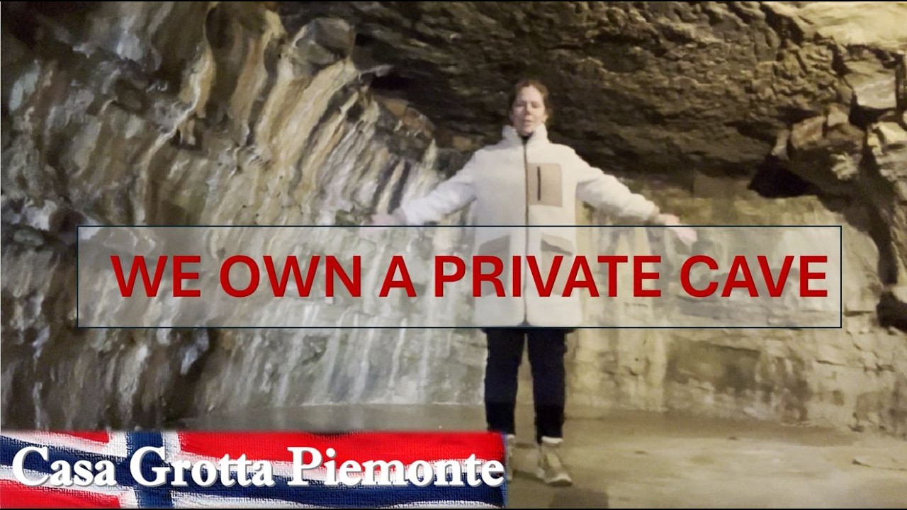 Private Cave with a Natural Spring! We bought a Unique House in Italy.