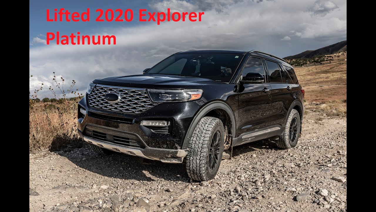 Lifted 2020 Explorer Platinum Suspension Upgrades & Boring offroad Test!