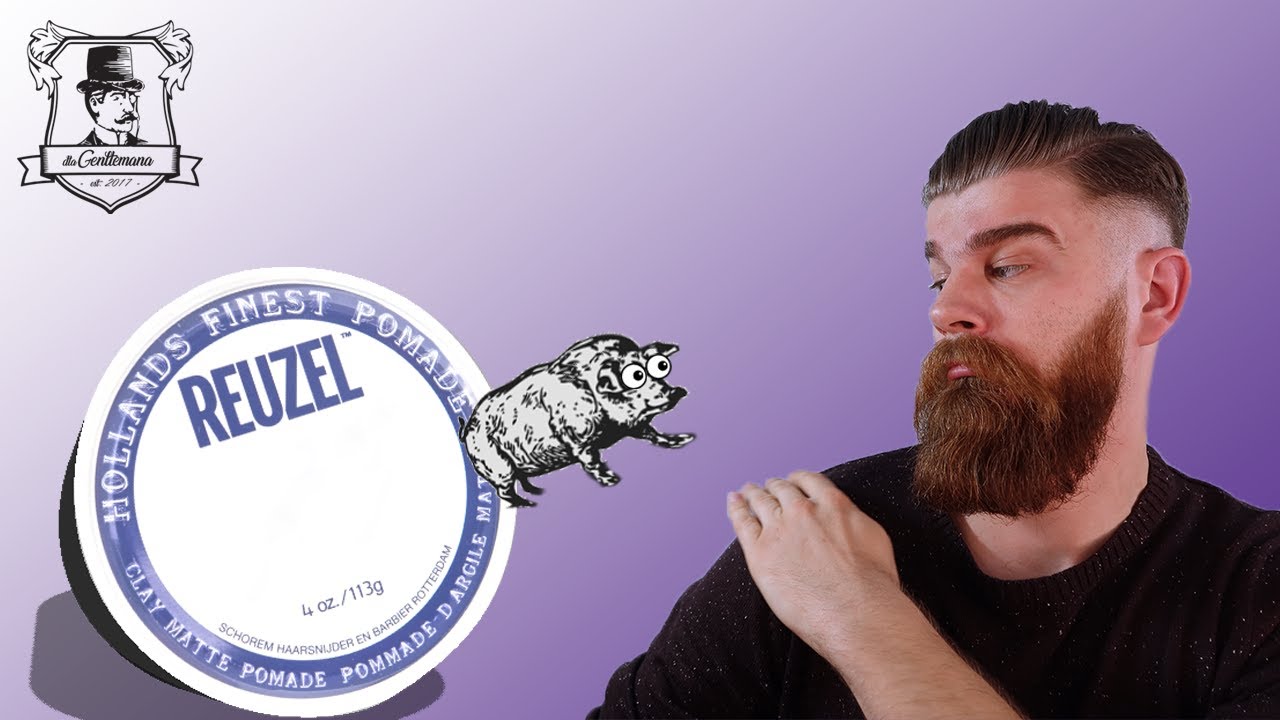 Reuzel Clay Matte Pomade (White) - szokuje czy odrzuci? | recenzja matowej pomady do włosów
