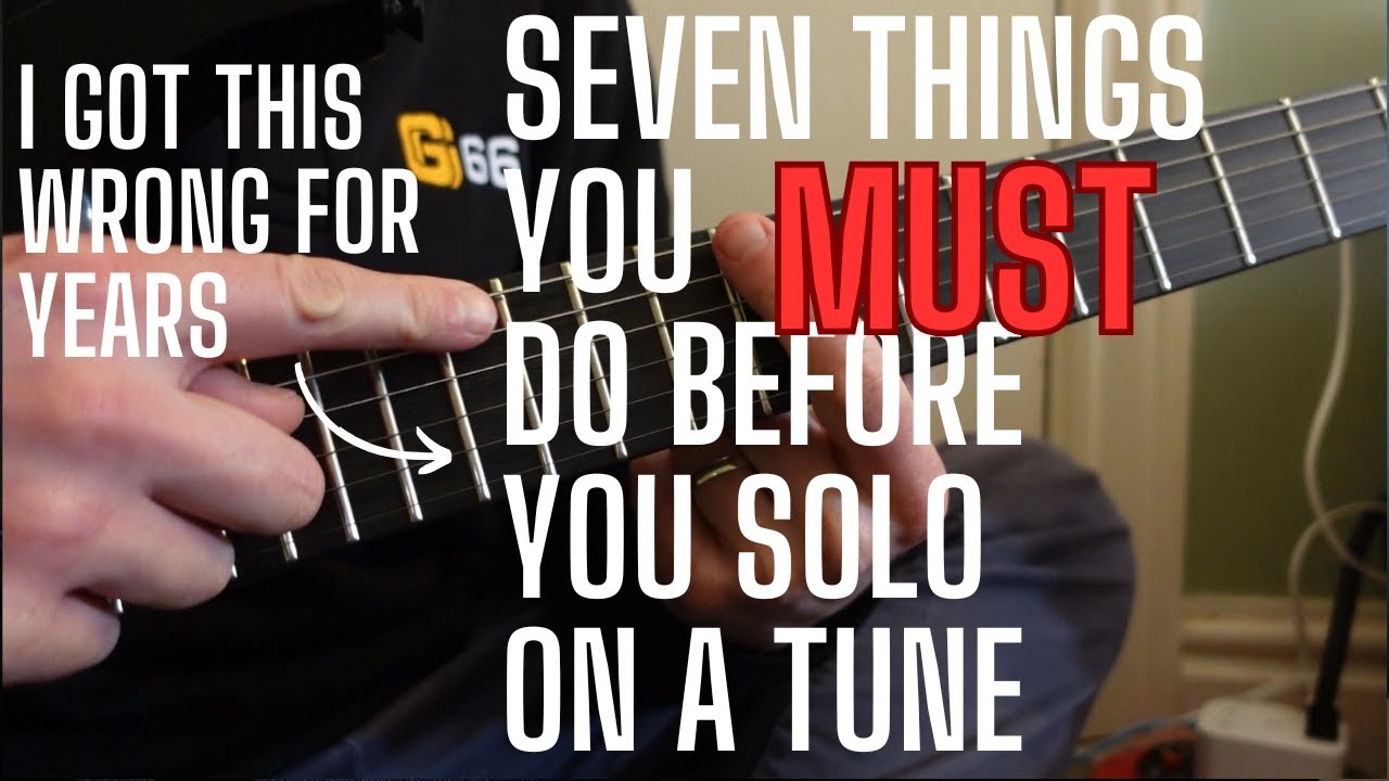 I Learned Jazz BACKWARDS - Here's 7 Things to Do BEFORE You Solo Over Any Tune