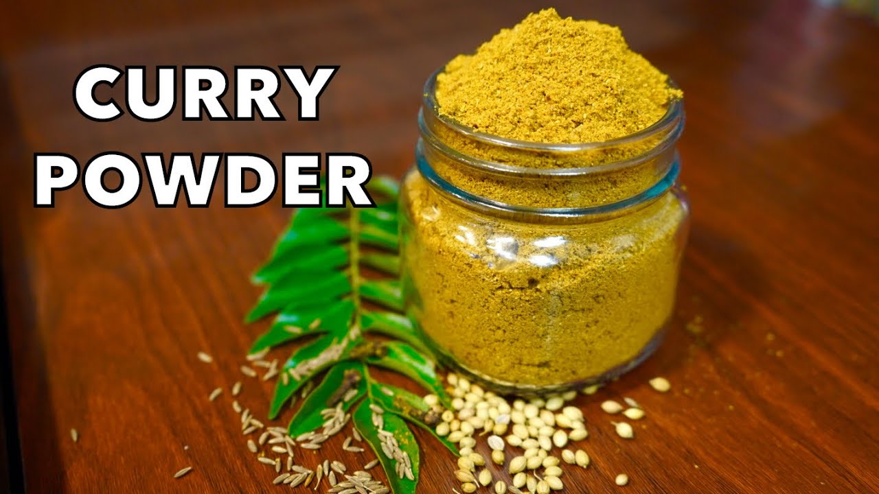HOW TO MAKE CURRY POWDER AT HOME