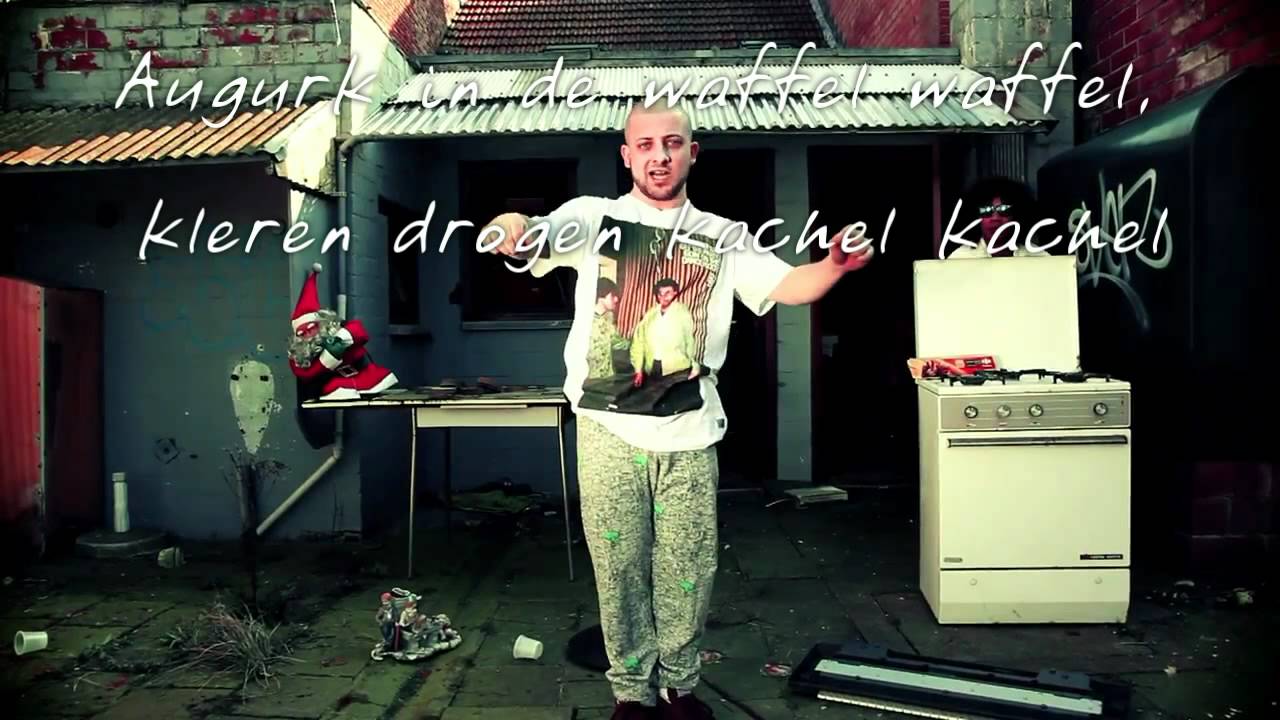 President Polska - Vinger op de klitter Lyrics On Screen
