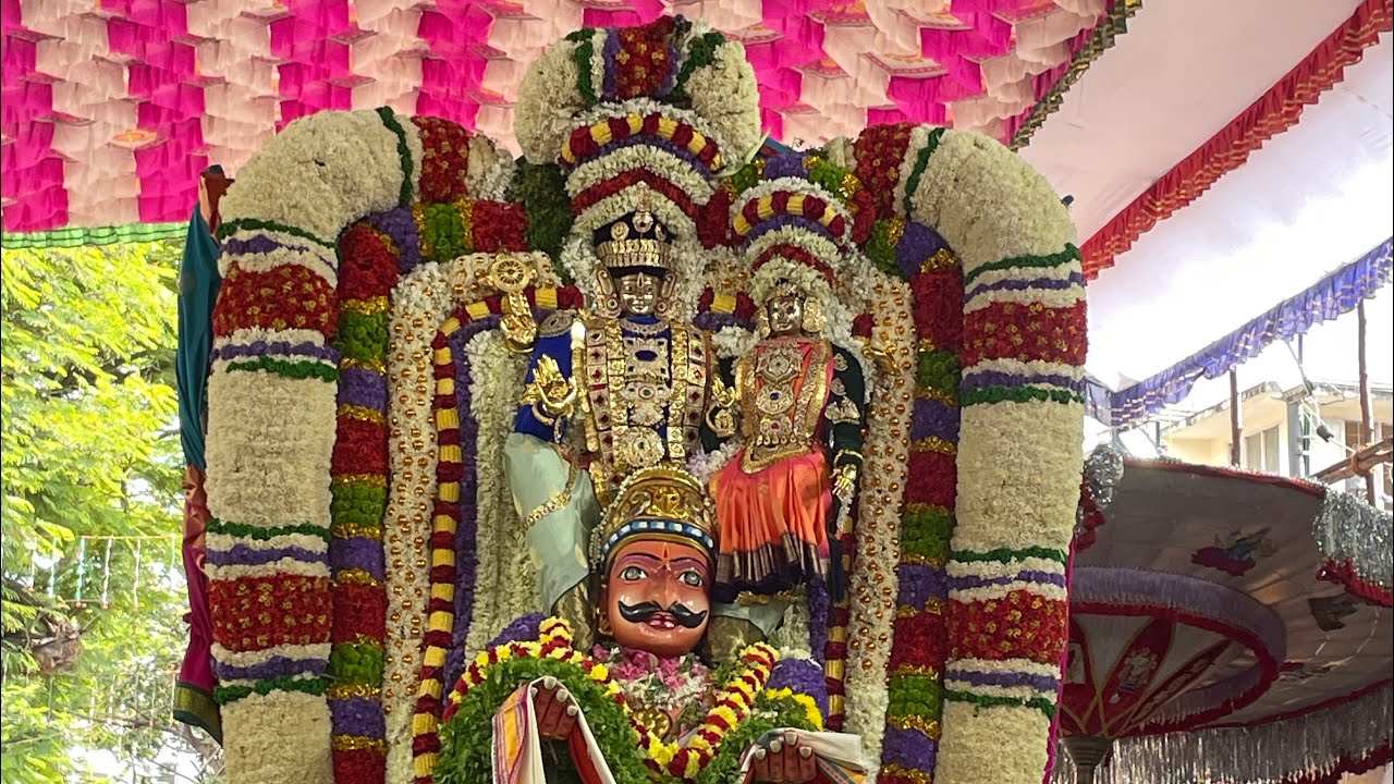 adyar padmanabhaswamy temple garuda seva🎉