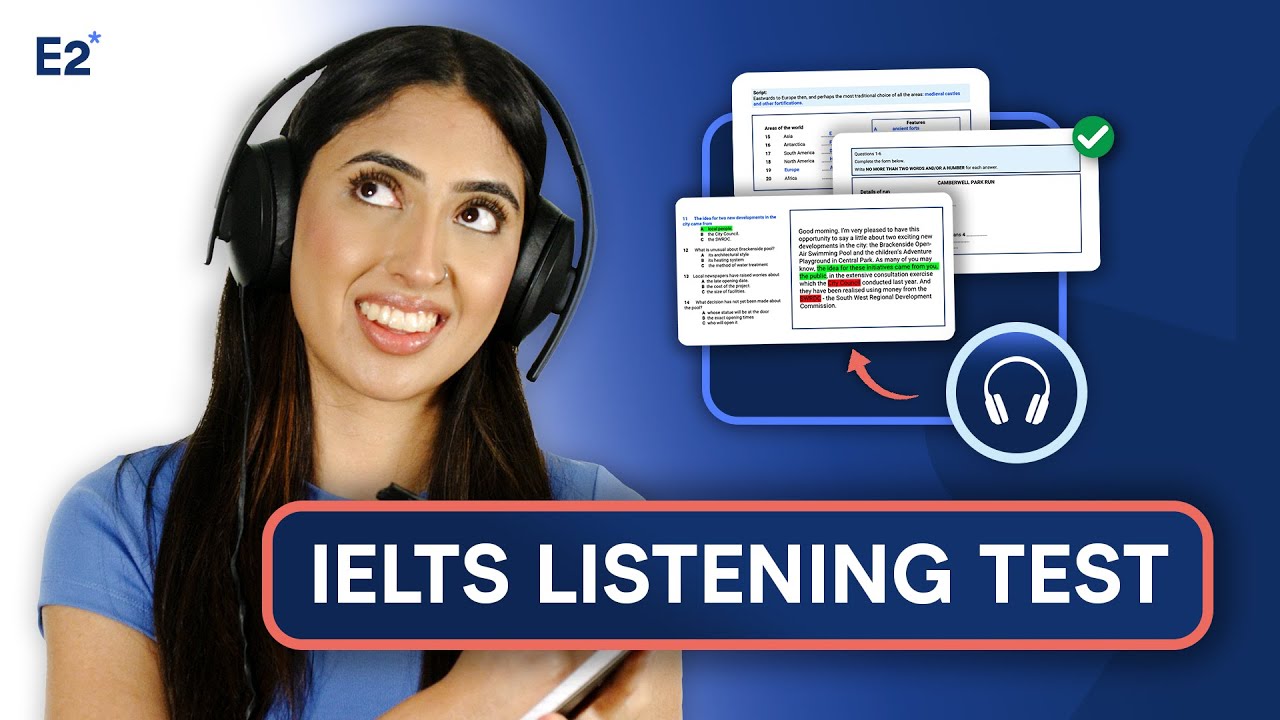 Полный тест IELTS Listening с ответами | 2024