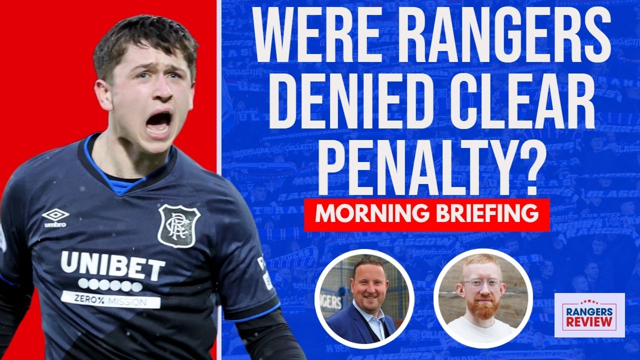Were Rangers denied a blatant penalty in Livi draw?
