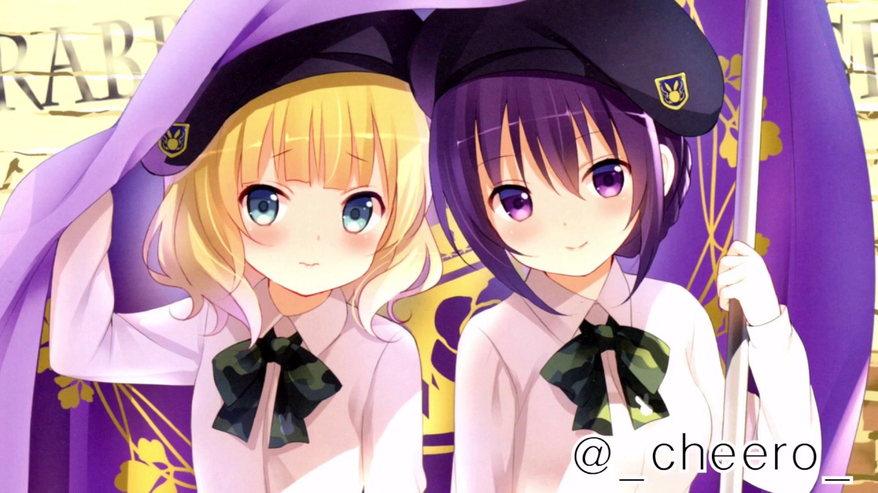 【ノーポイッ！】 (左シャロ&右リゼ)
