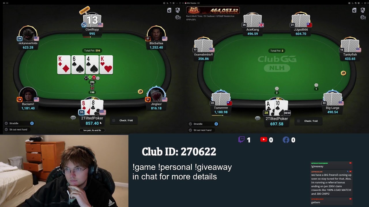 playing HUGE in a private game