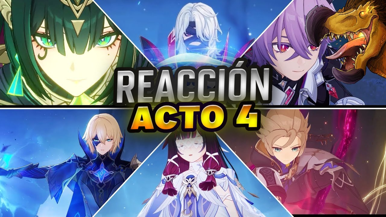 Reacci&oacute;n FINAL ACTO 4 de NOD'KRAI | Genshin Impact