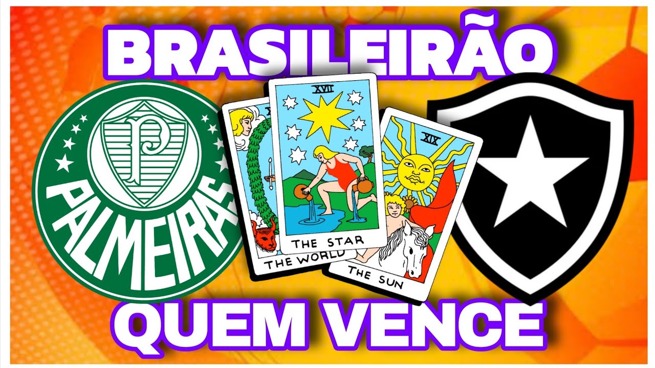 PALMEIRAS X BOTAFOGO BRASILEIRÃO RODADA 7 - AS CARTAS REVELARAM O RESULTADO🔮