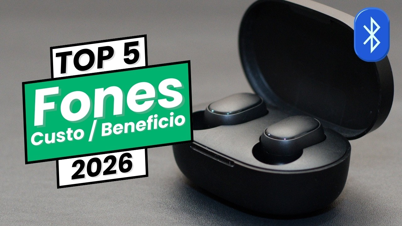 5 melhores fones de ouvido Bluetooth custo benef&iacute;cio &mdash; 2026