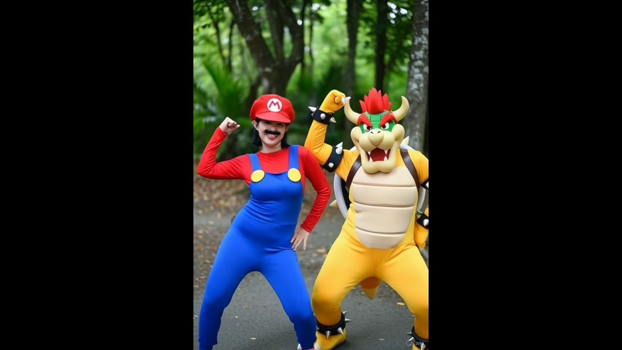 Mário browser Luigi dance 
