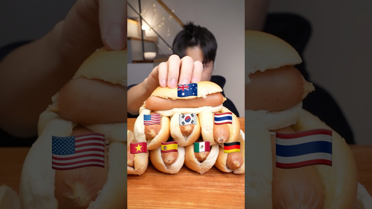 핫도그🌭Hotdogmukbang #asmr #mukbang #food #eating #hotdog #shorts #viralvideo #fyp #worldpeace