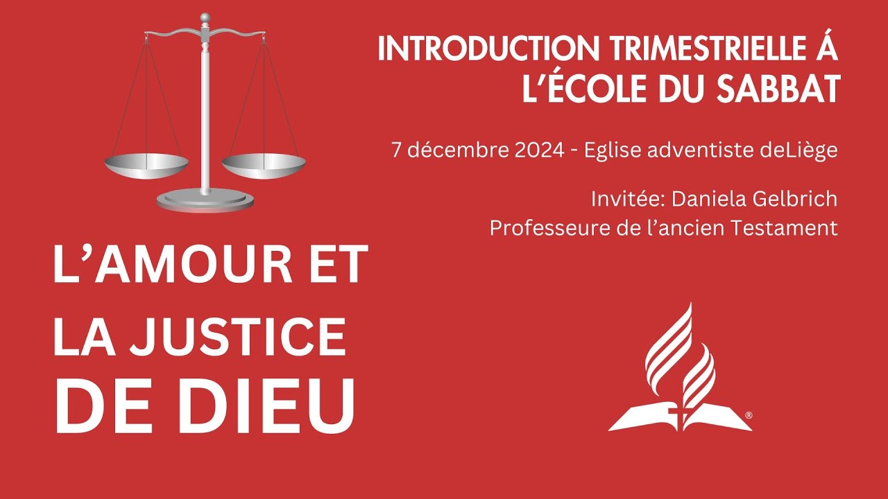 L'amour et La Justice de Dieu