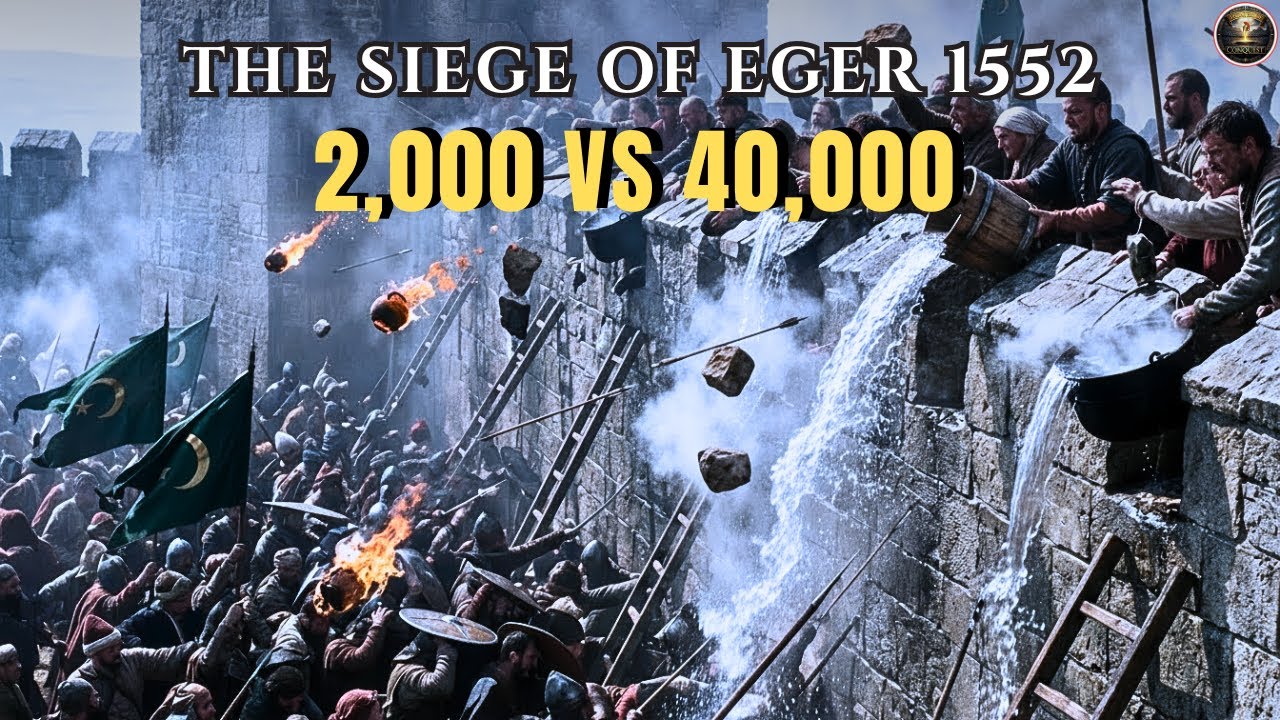 Siege of Eger 1552: How 2,000 Hungarians Defeated 40,000 Ottoman Troops • Medieval | Epic Battle