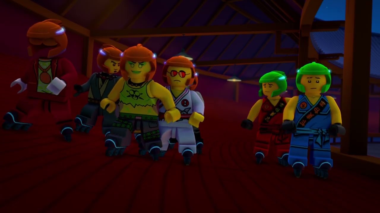LEGO Ninjago - Course de Roller NINJA | Dessins Animés | WildBrain Enfants