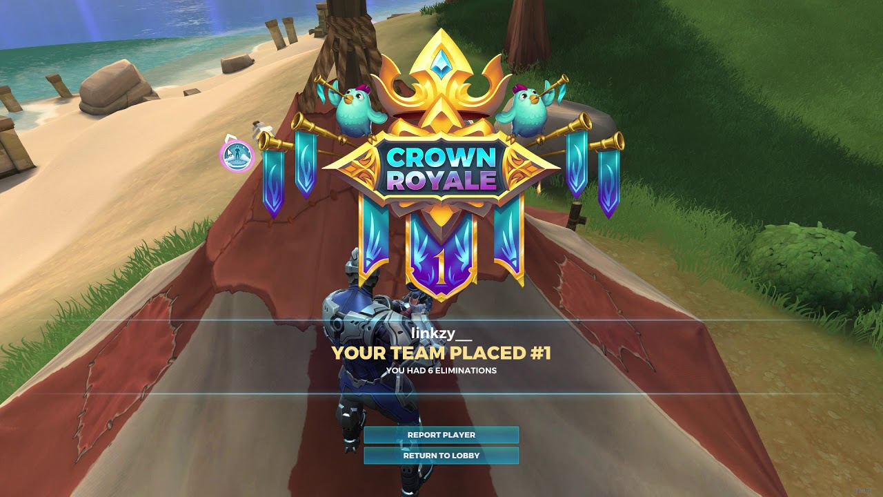 Realm Royale win with no scope