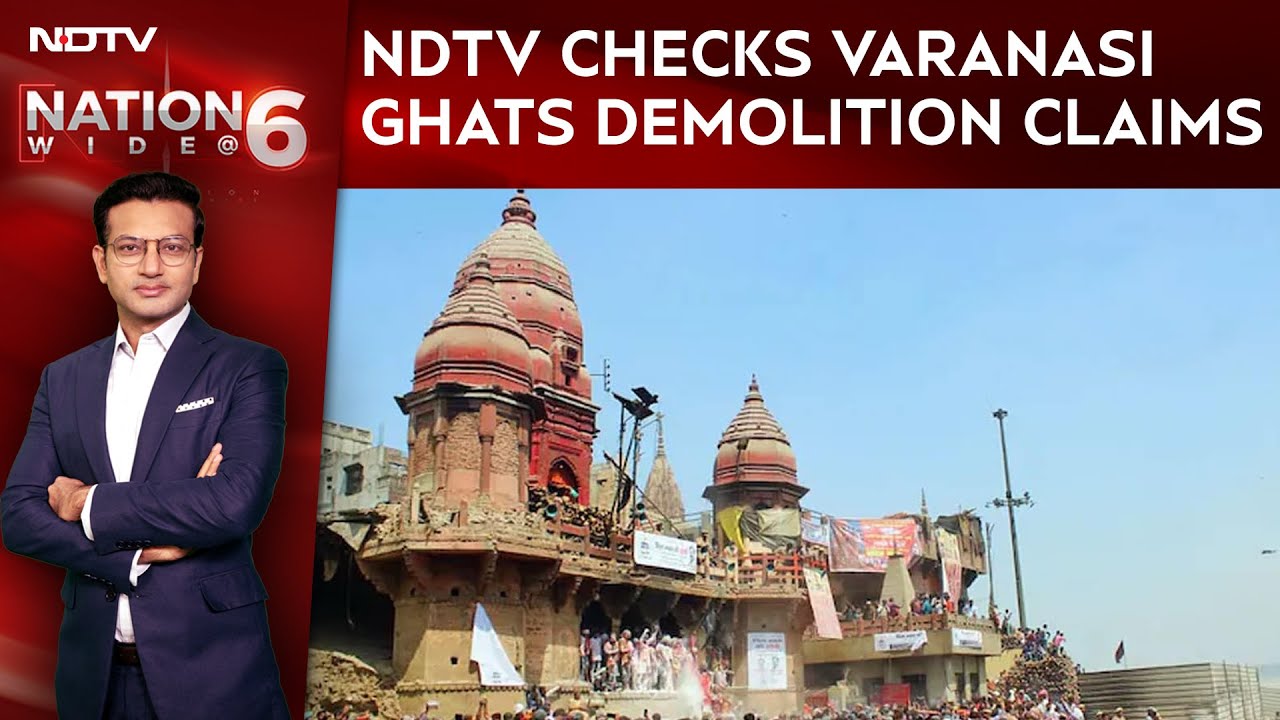 Varanasi Ghats | Demolition Claims At Varanasi Ghats Under Scrutiny, NDTV Fact-Check